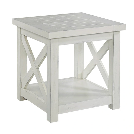 Seaside Lodge Off-White End Table
