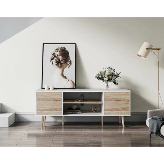 Mid Century Modern TV Stand for 32-60 TVs - 42 inches