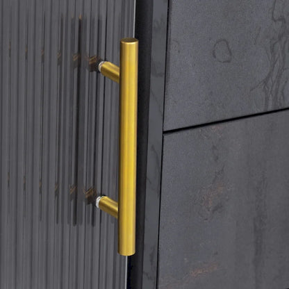 Modern TV Stand for 70 TV with 4 Drawers, Media Console Table, Entertainment Center with Large Storage Cabinet