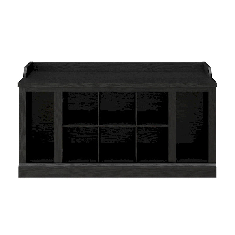 Woodland 40W Shoe Storage Bench with Shelves by Bush Furniture