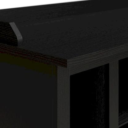 Woodland 40W Shoe Storage Bench with Shelves by Bush Furniture