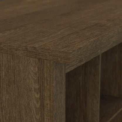 Woodland 40W Shoe Storage Bench with Shelves by Bush Furniture