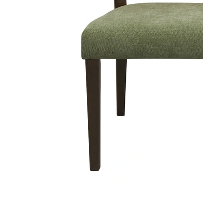 Christopher Knight Home - Oliver Mid-Century Rattan Back Upholstered Dining Chair Set of 2