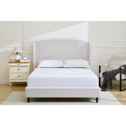 Christopher Knight Home - Windsor Classic Bed Frame with Wingback Headboard