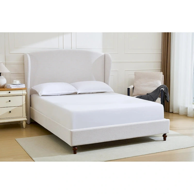 Christopher Knight Home - Windsor Classic Bed Frame with Wingback Headboard