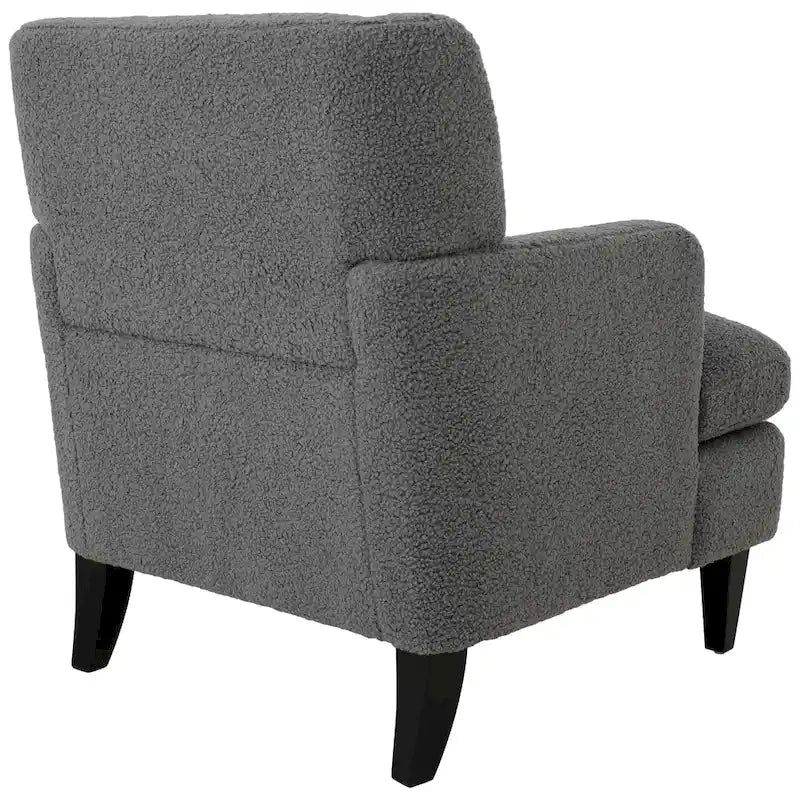 Roomfitters Upholstered Accent Chair Tufted Armchair for Living Room and Bedroom