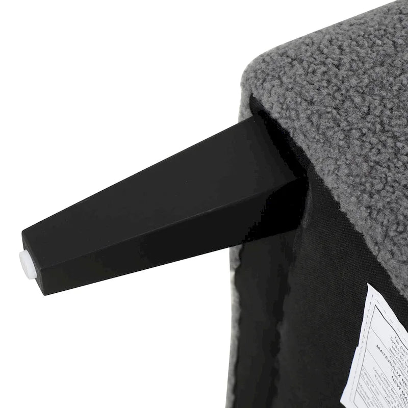 Roomfitters Upholstered Accent Chair Tufted Armchair for Living Room and Bedroom