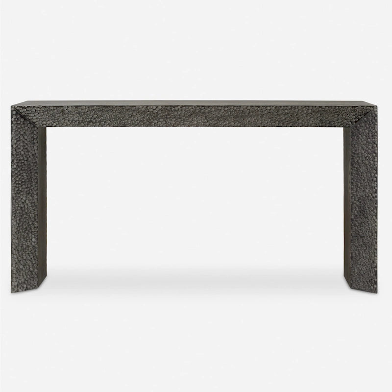 Uttermost 24594 Thoreau 62 Wide Elm Wood Veneer Console Table