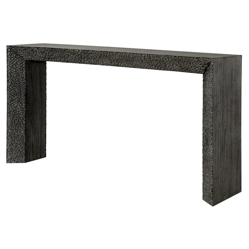 Uttermost 24594 Thoreau 62 Wide Elm Wood Veneer Console Table