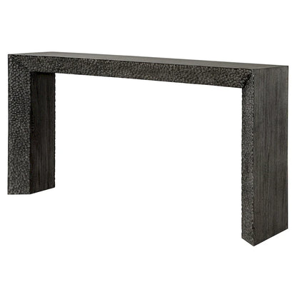 Uttermost 24594 Thoreau 62 Wide Elm Wood Veneer Console Table