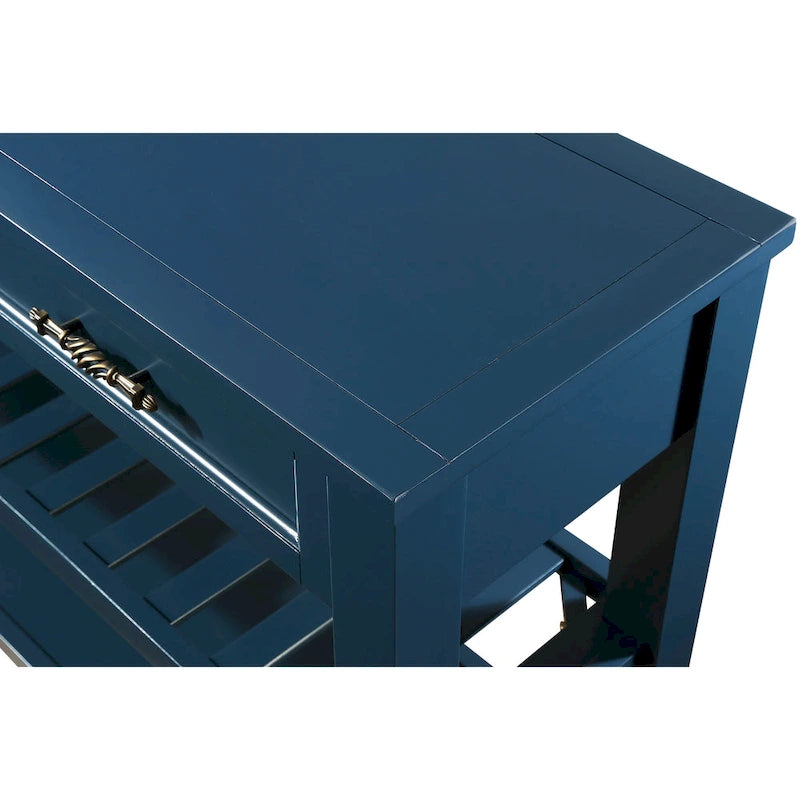 Versatile Wooden Console Table with Storage and Stylish Design for Home Decor