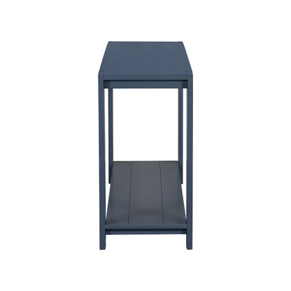 Narrow Long Entryway Console Table Side Table with Bottom Shelf