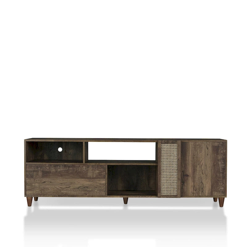 Santee Mid-Century Modern 70-inch TV Stand with Drawer by Furniture of America