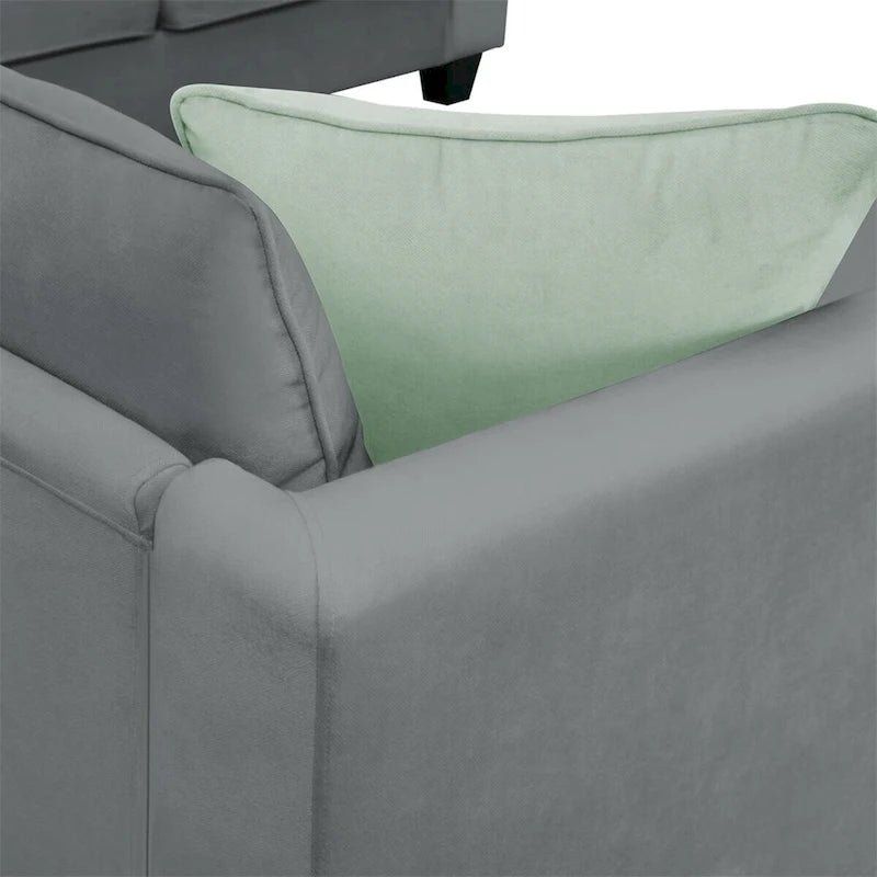 Merax 112*87 Sectional Sofa Couches Living Room Sets 7 Seats Modular Sectional Sofa