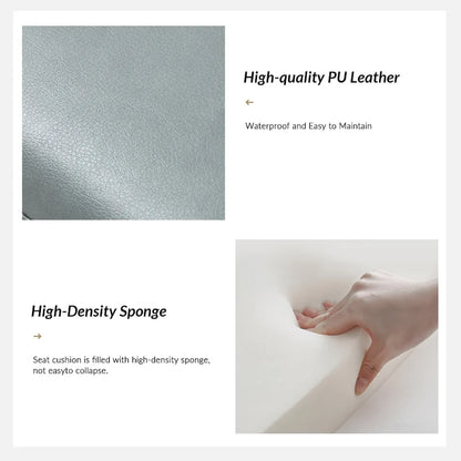 Horst 50 in.W Contemporary Upholstered Bench with Metal Legs by HULALA HOME