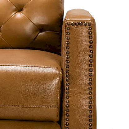 Alina 31.50Wide Genuine Leather Power Recliner with USB Port, Set of 2
