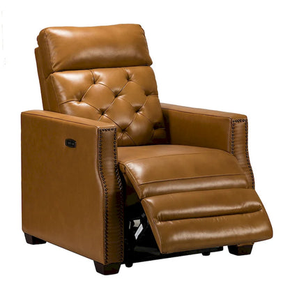 Alina 31.50Wide Genuine Leather Power Recliner with USB Port, Set of 2