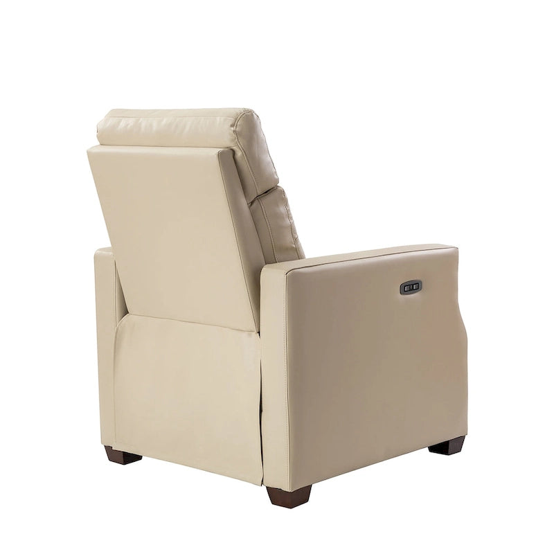 Alina 31.50Wide Genuine Leather Power Recliner with USB Port, Set of 2