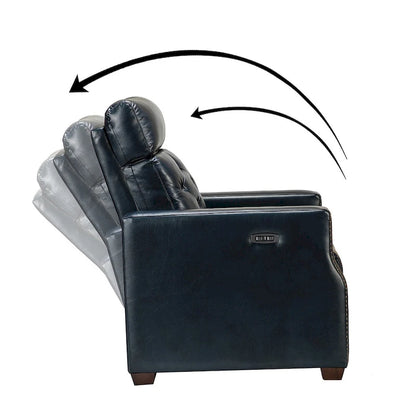 Alina 31.50Wide Genuine Leather Power Recliner with USB Port, Set of 2