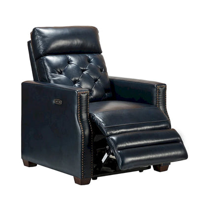 Alina 31.50Wide Genuine Leather Power Recliner with USB Port, Set of 2