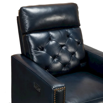 Alina 31.50Wide Genuine Leather Power Recliner with USB Port, Set of 2