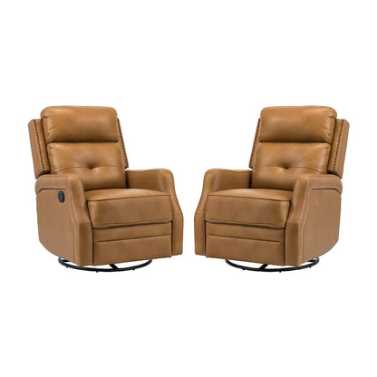 Beatriz Living Room Recliner Set Of 2 with Metal Base