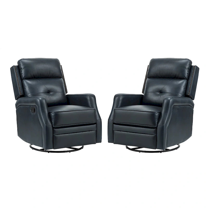 Beatriz Living Room Recliner Set Of 2 with Metal Base