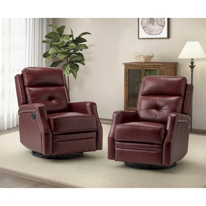 Beatriz Living Room Recliner Set Of 2 with Metal Base