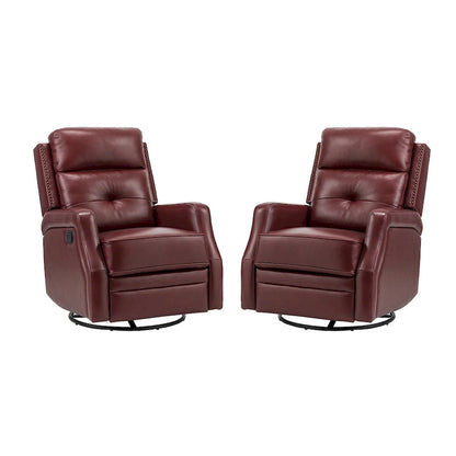 Beatriz Living Room Recliner Set Of 2 with Metal Base