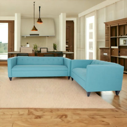 Coast to Coast Sofas Contemporary Loveseat and Sofa Set Polyester Nylon Solid Wood Frame Upholstered