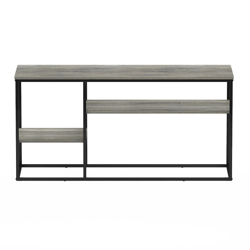 Furinno Moretti Modern Lifestyle TV Stand for TV up to 50 Inch, Columbia Walnut