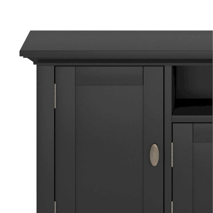 WYNDENHALL Mansfield SOLID WOOD 72 inch Wide Transitional TV Media Stand For TVs up to 80 inches - 72 W x 16.5 D x 26 H