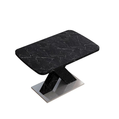 Modern 47.24-62.99 L Marble Square Dining Table