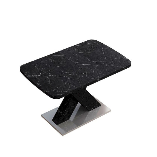 Modern 47.24-62.99 L Marble Square Dining Table