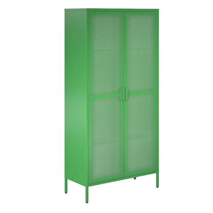 The Novogratz Channing Tall 2 Door Metal Storage Cabinet