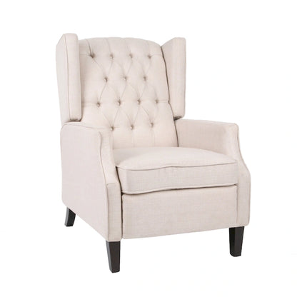 Keating Traditional Wingback Recliner by Christopher Knight Home