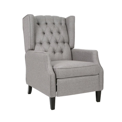 Keating Traditional Wingback Recliner by Christopher Knight Home