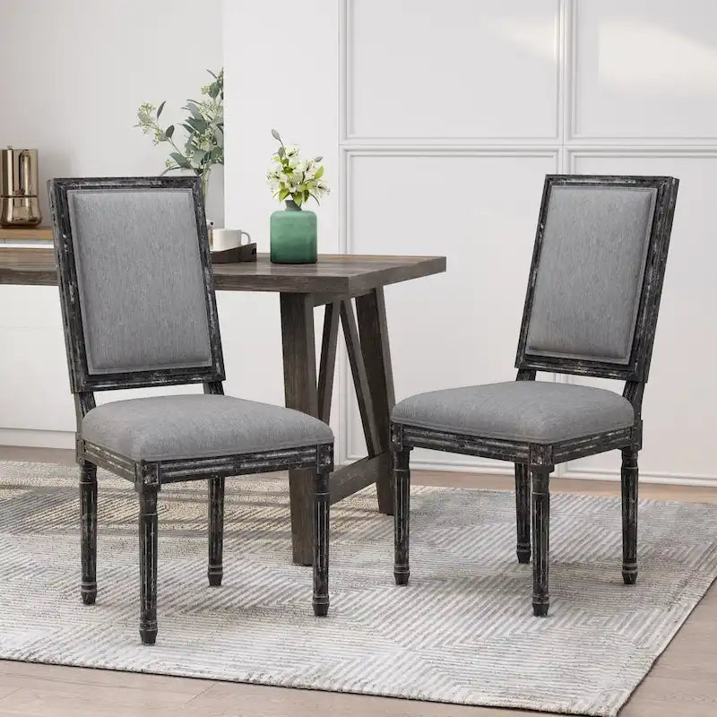 Regina Wood Upholstered Dining Chair by Christopher Knight Home