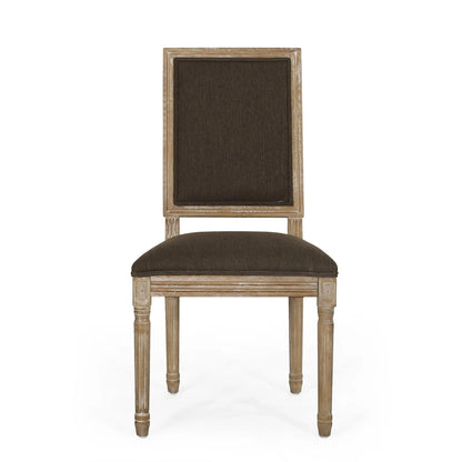Regina Wood Upholstered Dining Chair by Christopher Knight Home