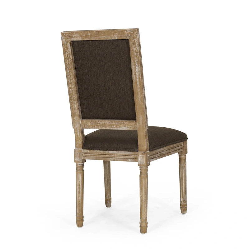 Regina Wood Upholstered Dining Chair by Christopher Knight Home