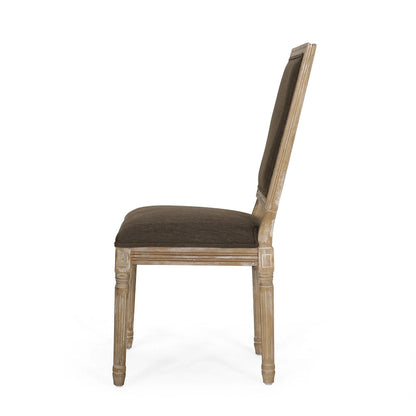 Regina Wood Upholstered Dining Chair by Christopher Knight Home