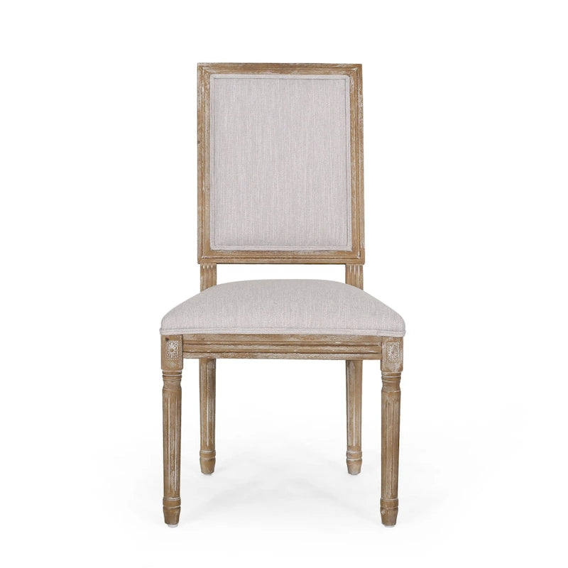 Regina Wood Upholstered Dining Chair by Christopher Knight Home
