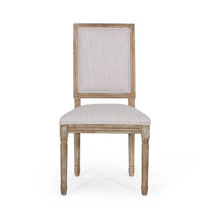 Regina Wood Upholstered Dining Chair by Christopher Knight Home