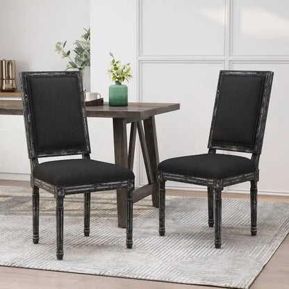 Regina Wood Upholstered Dining Chair by Christopher Knight Home