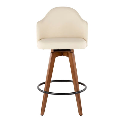 Carson Carrington Valsatra Mid-century Modern Counter Stool