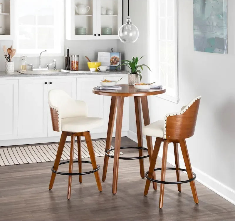 Carson Carrington Valsatra Mid-century Modern Counter Stool