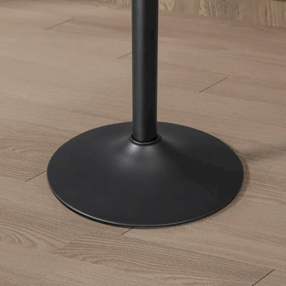 Art Leon Swivel and Adjustable PU Leather Barstool (Set of 2)