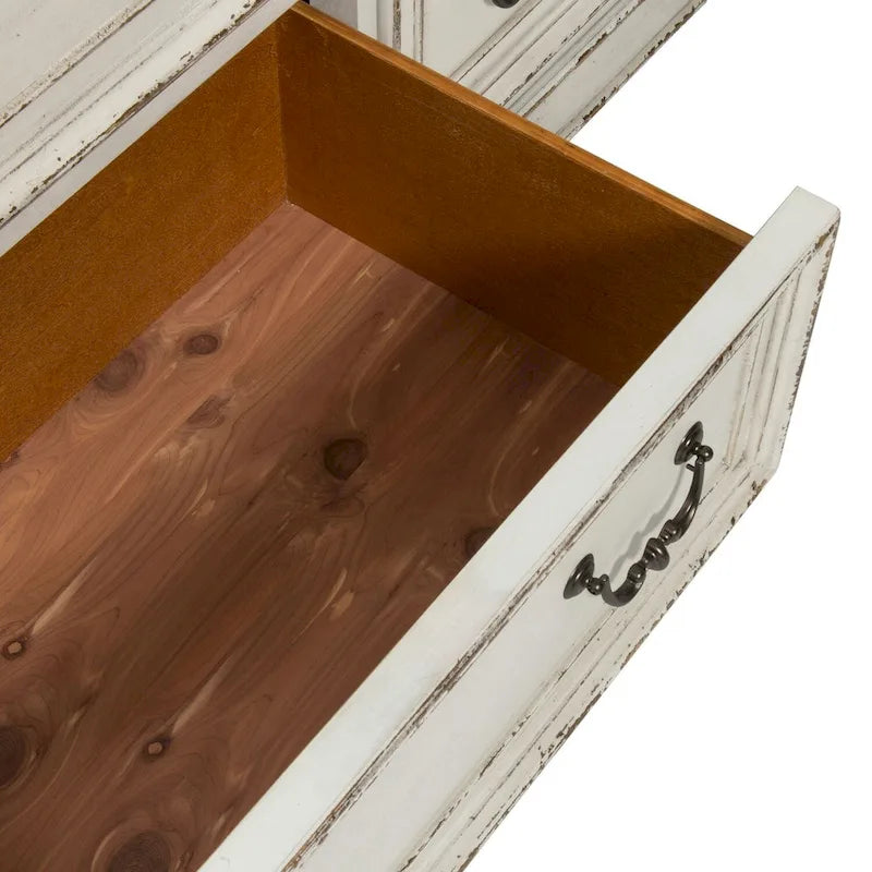 Magnolia Manor Oak Dresser & Mirror Bedroom Set- 2 Finish Options