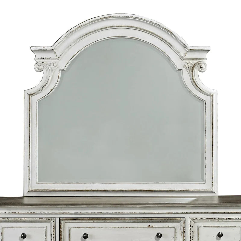 Magnolia Manor Oak Dresser & Mirror Bedroom Set- 2 Finish Options