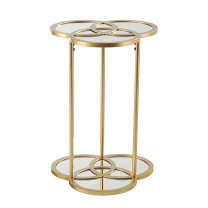 SEI Furniture Shelton Geometric Accent Table